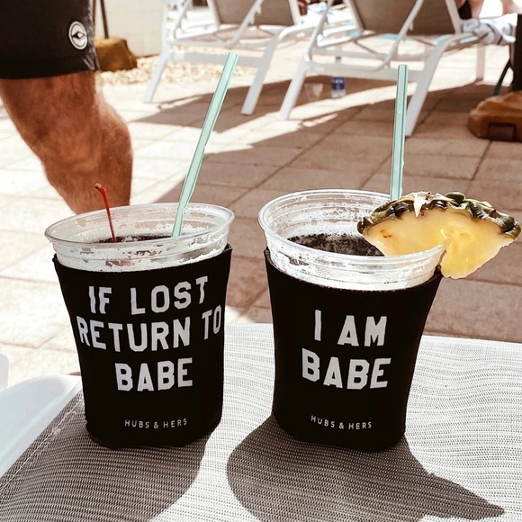 hubs & hers koozie set - Picture 1 of 9